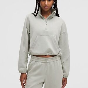 COPY - Lululemon Brushed Softstreme Half-zip